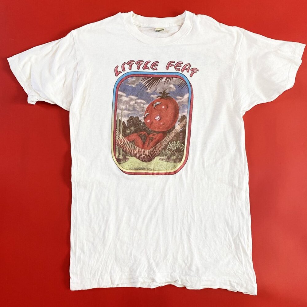 Vintage Little Feat Band Music Tour Graphic T-Shirt Classic Rock Concert Tee